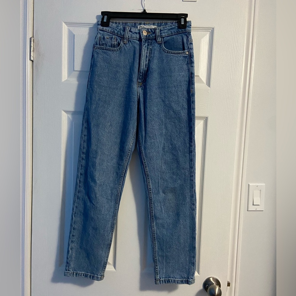 Zara Women’s Denim Blue Jeans Size 2 100% Cotton